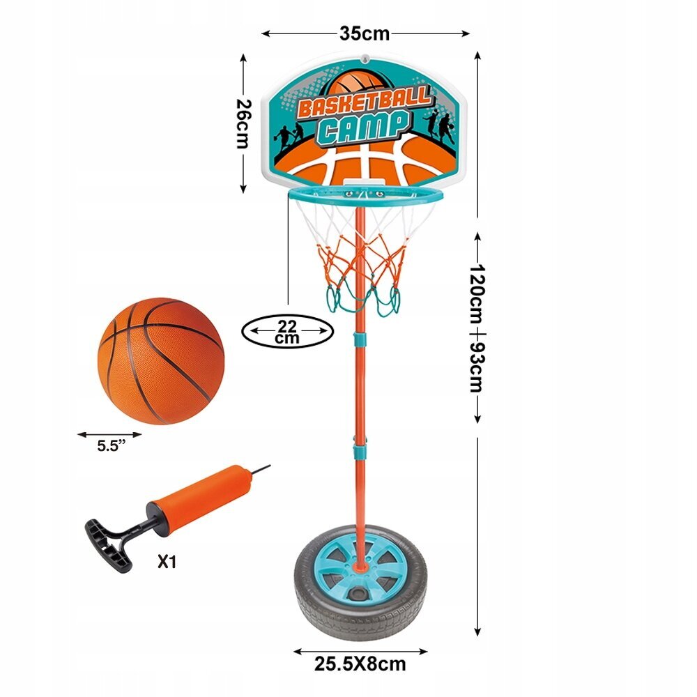 Basketbola komplekts bērniem цена и информация | Rotaļlietas zēniem | 220.lv