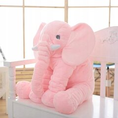 Plīša rotaļlieta zilonis, rozā krāsā cena un informācija | Mīkstās (plīša) rotaļlietas | 220.lv