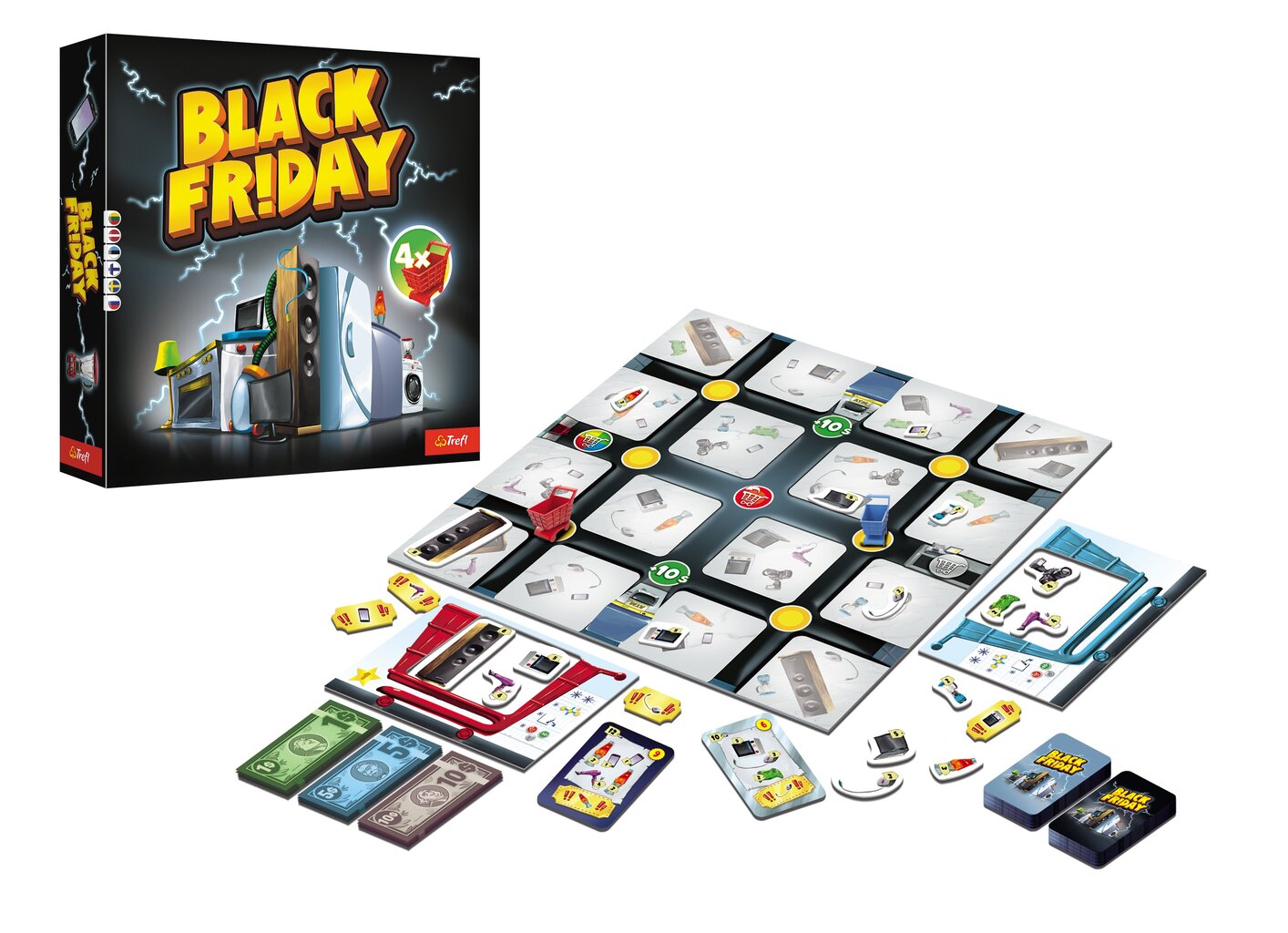 Настольная игра Trefl Black Friday цена | 220.lv