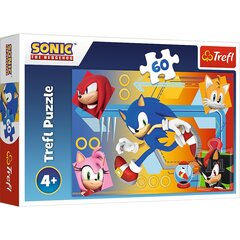 Puzle Trefl Sonic, 60 d. cena un informācija | Puzles, 3D puzles | 220.lv