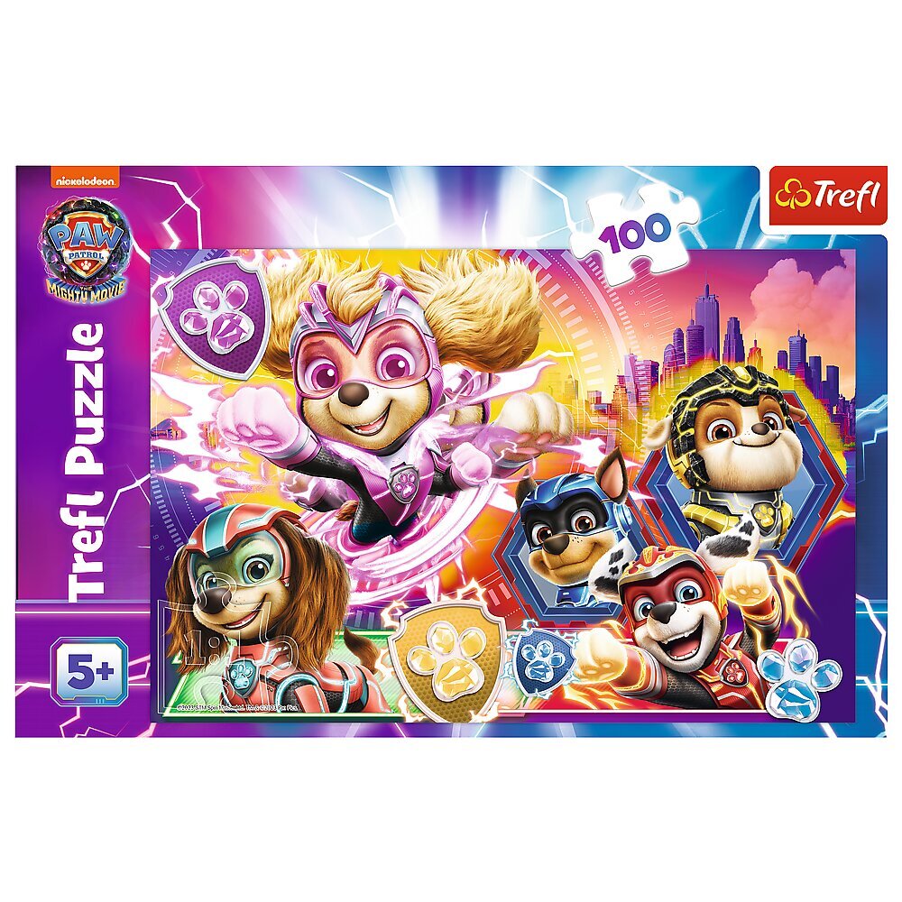 Puzle Trefl Paw Patrol, 100 d. cena un informācija | Puzles, 3D puzles | 220.lv