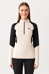 Sporta džemperis sievietēm Rough Radical Flexi, smilšu cena un informācija | Termoveļa sievietēm | 220.lv