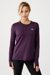 T-krekls sievietēm Rough Radical Fun Ls, violets cena un informācija | Sporta apģērbs sievietēm | 220.lv