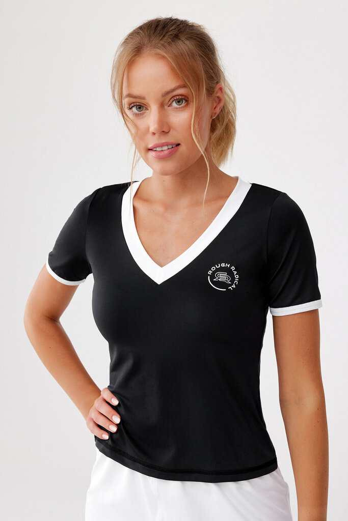 T-krekls sievietēm Rough Radical Sol, melns cena un informācija | Sporta apģērbs sievietēm | 220.lv