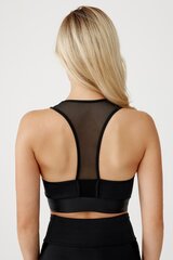 Sporta krūšturis sievietēm Rough Radical Sports Bra Etna, melns цена и информация | Спортивная одежда для женщин | 220.lv