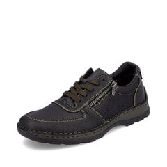 Повседневная обувь для мужчин Rieker 0533000, цвет черный цена и информация | Мужские ботинки | 220.lv