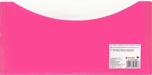 Папка двойная с клипсой Panta Plast DL, розовая цена и информация | Канцелярия | 220.lv