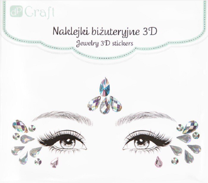 Sejas uzlīmes - kristāli 3D Magical Fairy цена и информация | Karnevāla kostīmi, maskas un parūkas | 220.lv