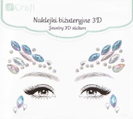 Sejas uzlīmes - kristāli 3D Night Beauty cena un informācija | Karnevāla tērpi, maskas | 220.lv