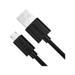 Кабель USB на Micro USB Choetech, AB003 1.2 м (черный) цена и информация | Кабели для телефонов | 220.lv