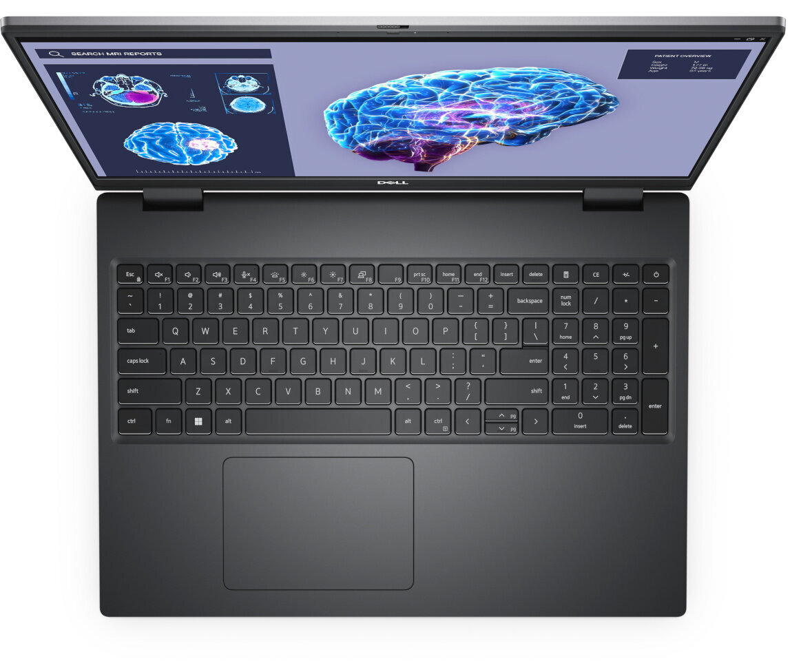 Dell Precision 7680 0PD50 cena un informācija | Portatīvie datori | 220.lv