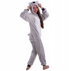Пижамный костюм для девочки и женщины Коала, серый цена и информация | Женские пижамы, ночнушки | 220.lv