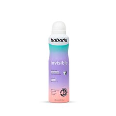 Dezodorants Invisible Babaria, 48h, 200ml cena un informācija | Dezodoranti | 220.lv