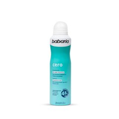 Dezodorants Babaria Cero, 200ml cena un informācija | Dezodoranti | 220.lv