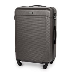 Средний чемодан Solier STL945, M, серый цена и информация | Чемоданы, дорожные сумки | 220.lv