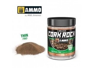 Пробковые гранулы Ammo Mig Cork Rock  Thin цена и информация | Принадлежности для рисования, лепки | 220.lv