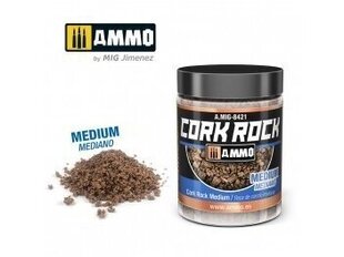 Korķa granulas Ammo Mig Cork Rock Medium, 100ml, 8421 cena un informācija | Modelēšanas un zīmēšanas piederumi | 220.lv