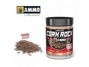 Korķa granulas Ammo Mig Cork Rock Thick, 100 ml, 8422 cena un informācija | Modelēšanas un zīmēšanas piederumi | 220.lv