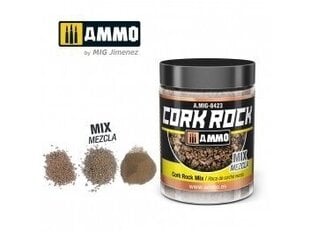 Korķa granulas Ammo Mig Cork Rock Mix, 100 ml, 8423 cena un informācija | Modelēšanas un zīmēšanas piederumi | 220.lv