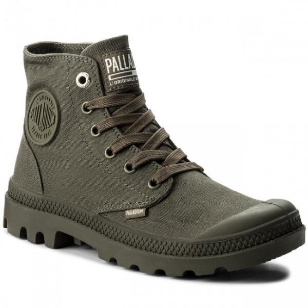 Apavi sievietēm Palladium Pampa Mono Chrome, zaļš cena un informācija | Sieviešu zābaki, puszābaki | 220.lv