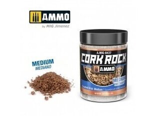 Korķa granulas Ammo Mig Crushed Brick Medium, 100 ml, 8437 cena un informācija | Modelēšanas un zīmēšanas piederumi | 220.lv