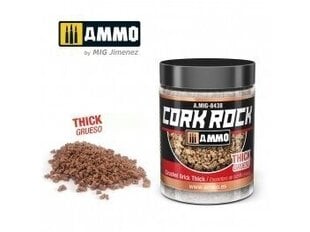 Korķa granulas Ammo Mig Crushed Brick Thick, 100 ml, 8438 cena un informācija | Modelēšanas un zīmēšanas piederumi | 220.lv