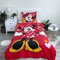 Gultas veļas komplekts Minnie Red Heart, 140x200, 2 daļu цена и информация | Bērnu gultas veļa | 220.lv