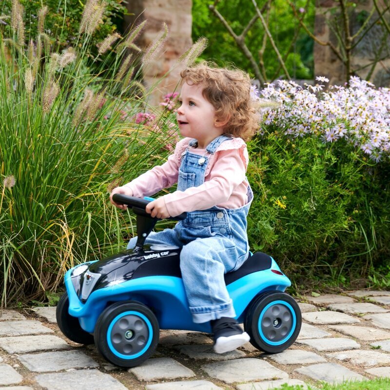 Stumjamā mašīna Big Riding Next Blue Bobby Car, zila cena un informācija | Rotaļlietas zīdaiņiem | 220.lv