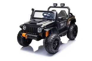 Vienvietīga elektriskā automašīna bērniem Jeep Extreme XB-1118, melna цена и информация | Электромобили для детей | 220.lv