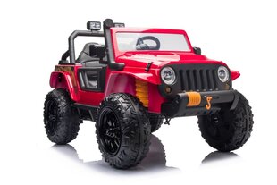 Vienvietīga elektriskā automašīna bērniem Jeep Extreme XB-1118, sarkana цена и информация | Электромобили для детей | 220.lv