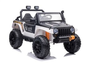 Одноместный электромобиль для детей Jeep Extreme до 100 кг XB-1118, белый цена и информация | Электромобили для детей | 220.lv