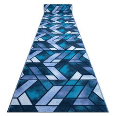 Neslīdošs paklājs ROMBY tumši zils 100cm цена и информация | Ковры | 220.lv