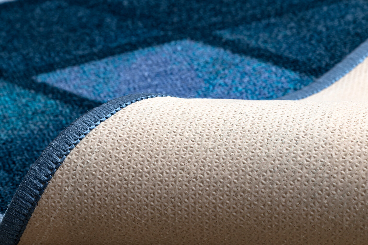 Neslīdošs paklājs ROMBY tumši zils 100cm цена и информация | Paklāji | 220.lv