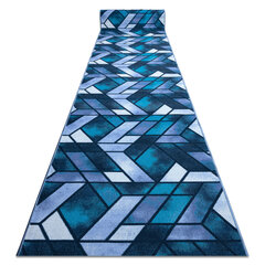 Neslīdošs paklājs ROMBY tumši zils 110cm цена и информация | Ковры | 220.lv