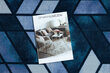 Neslīdošs paklājs ROMBY tumši zils 110cm цена и информация | Paklāji | 220.lv