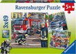 Puzle Ravensburger Kinder, 09335, 3x49 d. cena un informācija | Puzles, 3D puzles | 220.lv