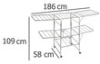 Veļas žāvētājs Maximex, 186x58x109 cm cena un informācija | Veļas žāvēšana | 220.lv