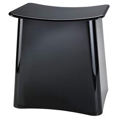 Veļas grozs Wenko, 45x33x48 cm, melns cena un informācija | Vannas istabas aksesuāri | 220.lv