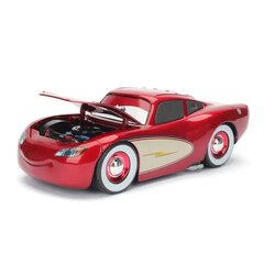 Автомобили Disney Pixar Rayo McQueen с пружинами радиатора, автомобиль 1/24 цена и информация | Конструктор автомобилей игрушки для мальчиков | 220.lv