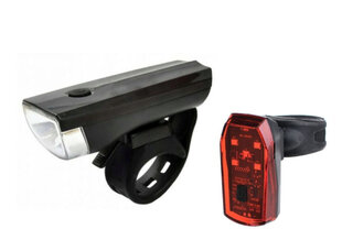 Комплект освещения на велосипед  2K цена и информация | Велосипедные фонари, отражатели | 220.lv