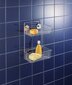 Plaukts vannas istabai Wenko, 17x26x38 cm cena un informācija | Vannas istabas aksesuāri | 220.lv