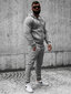 J.Style Sporta Tērpi Fleece Grey 68C10386-2 68C10386-2/XL cena un informācija | Vīriešu jakas | 220.lv