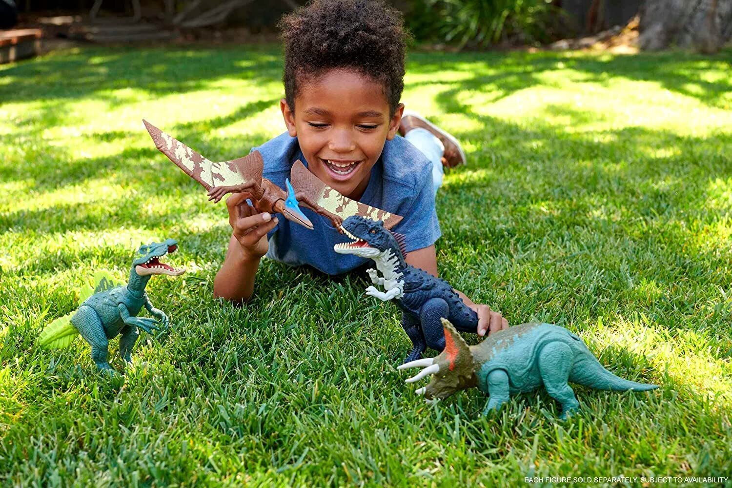 Dinozaura figūriņa Rajasaurus Mattel Jurassic World HDX45 цена и информация | Rotaļlietas zēniem | 220.lv