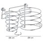 Vannas piederumu turētājs Wenko, 12x20x12 cm cena un informācija | Vannas istabas aksesuāri | 220.lv
