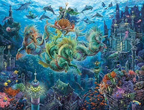 Puzle Ravensburger Underwater Magic, 2000 d. cena un informācija | Puzles, 3D puzles | 220.lv