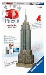 Puzle Ravensburger 3D Mini Empire State Building, 11271, 54 d. cena un informācija | Puzles, 3D puzles | 220.lv