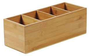 Konteiners galda piederumiem Kesper, 12x35x14 cm цена и информация | Столовые приборы | 220.lv