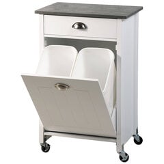 Кухонная коляска Kesper цена и информация | Шкафчики для ванной | 220.lv