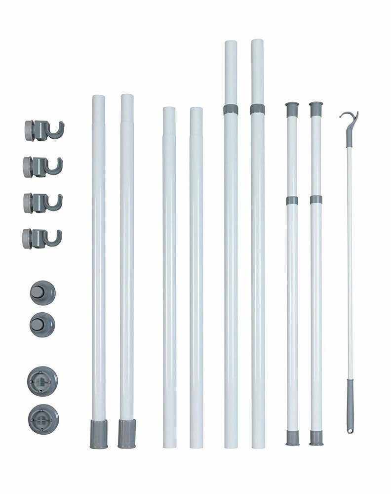 Drēbju pakaramais Wenko, 75-120x165-300 cm cena un informācija | Drēbju pakaramie | 220.lv