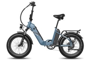 Elektriskais velosipēds FAFREES FF20 Polar, 20", zils, 500W cena un informācija | Elektrovelosipēdi | 220.lv